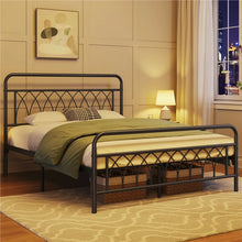 Yaheetech Metal Platform Bed with Headboard and Footboard, Full Size, Black!

-Brand new in the box