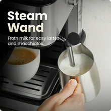 Chefman CraftBrew Espresso Machine w/ Steam Wand and Touch Controls – Stainless Steel! (NEW)