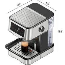 Chefman CraftBrew Espresso Machine w/ Steam Wand and Touch Controls – Stainless Steel! (NEW)