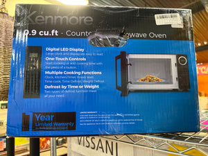 Kenmore 0.9 cu-ft Microwave - Black!! NEW IN BOX!!