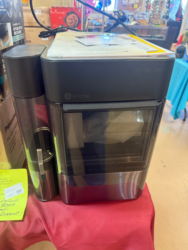 GE Profile Opal 2.0 Nugget Ice Maker w/ Side Tank!! BRAND NEW OUT OF BOX(DENTED ON BACK FROM SHIPPING)!!