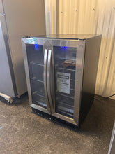 Danby DBC052A1BSS Built In Beverage Center, French Door Under Counter Beverage Cooler For Chilling Wine, Beer, Pop - In Stainless Steel - For Kitchen, Home Bar! (BRAND NEW - MINOR DENT)