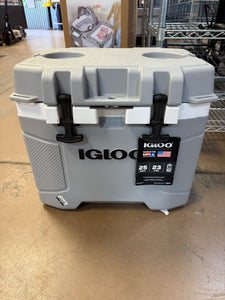 Igloo 25qt Hard Sided Cooler, Grey! (New)