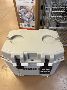 Igloo 25qt Hard Sided Cooler, Grey! (New)