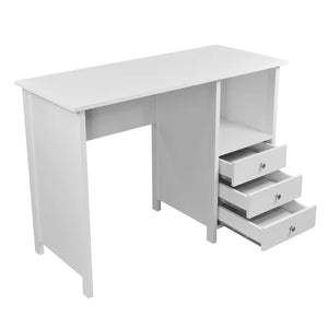 Techni Mobili Contemporary Desk with 3 Storage Drawers, White!

-Brand new in the box