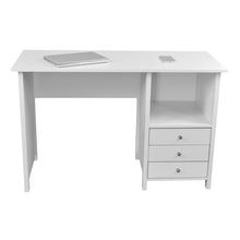 Techni Mobili Contemporary Desk with 3 Storage Drawers, White!

-Brand new in the box