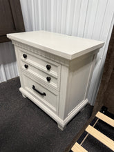 Millwood Pines Aleydis 2-Drawer Nightstand with USB - NO SHIPPING
