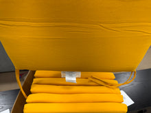 Patio Dining Chair Cushion, 16” x 17” (Set of 8) - Yellow! - NO SHIPPING!