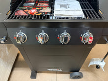 Nexgrill 4-Burner Propane Gas Grill in Black with Stainless Steel Main Lid!! NEW & ASSEMBLED (MISSING 2 BURNER COVERS)!!