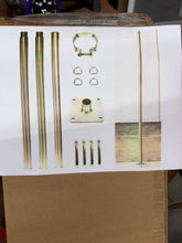 12 ft. Stainless Steel Pole and Kit for Sun Shade Sails! (NEW IN BOX)