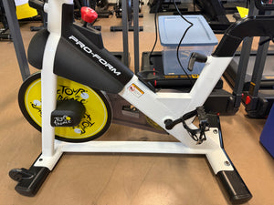 ProForm Tour de France CBC Studio Cycle, White! NEW & ASSEMBLED - SCRATCHED)