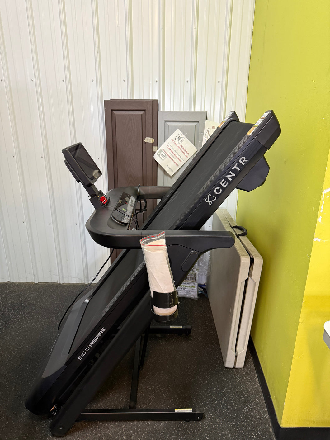 Centr Runr-S Folding Treadmill With 10” Touchscreen! (USED ONCE - 10 MILES USED - LIKE NEW) - (CENTR MEMBERSHIP REQUIRED TO USE TREADMILL!)