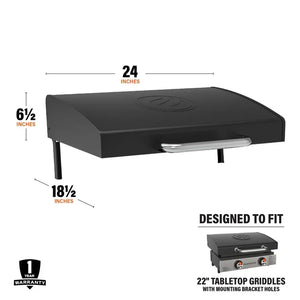 Blackstone Burner 22'' Tabletop Griddle HOOD with Fits Blackstone! (NEW IN BOX - HOOD ONLY)
