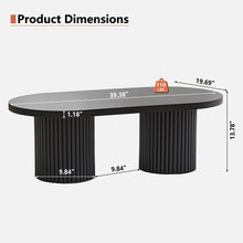 40'' W Oval Single Coffee Table! (NEW IN BOX)