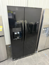 Frigidaire 36 in. 26 cu. ft. Standard Depth Side by Side Refrigerator in Black! (NEW - SCRATCH/DENT)