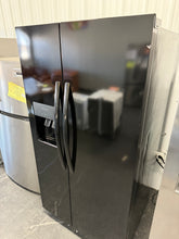 Frigidaire 36 in. 26 cu. ft. Standard Depth Side by Side Refrigerator in Black! (NEW - SCRATCH/DENT)