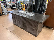 Better Homes & Gardens Harbor City Patio Fire Pit Dining Table! (NEW AND ASSEMBLED - TOP COVER IS SCRATCHED FROM SHIPPING)