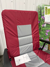 Red Foldable Rocking Padded Portable Camping Chair with Backrest and Armrest! (NEW)