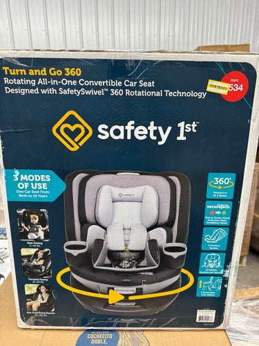 Safety 1st Turn and Go 360 Rotating All-in-One Convertible Car Seat! (NEW IN BOX)