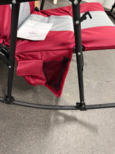 Red Foldable Rocking Padded Portable Camping Chair with Backrest and Armrest! (NEW)