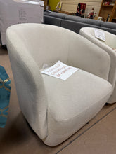 Henredon Murphy Swivel Boucle Chair! (NEW - MINOR SPOTS ON CHAIR!)
