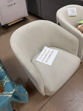 Henredon Murphy Swivel Boucle Chair! (NEW - MINOR SPOTS ON CHAIR!)