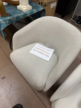 Henredon Murphy Swivel Boucle Chair! (NEW - MINOR SPOTS ON CHAIR!)