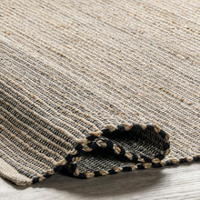 nuLOOM Roimata Casual Cotton Blend Area Rug, 5' x 8', Natural! (NEW - WRAPPED IN PLASTIC)