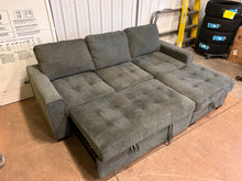Kendale Sleeper Sofa with Storage Chaise! (NEW OUT OF BOX)
