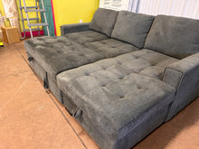 Kendale Sleeper Sofa with Storage Chaise! (NEW OUT OF BOX)