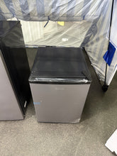 Midea 2.4 cu ft Compact Refrigerator: Energy Star Certified Dorm Fridge, Freestanding, Silver, Reversible Door! (BRAND NEW)