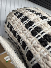7'x10' Color Block Braided Outdoor Area Rug Ivory -Threshold! (NEW)