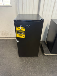 Whirlpool 3.3 cu ft Refrigerator Black!! (BRAND NEW)
