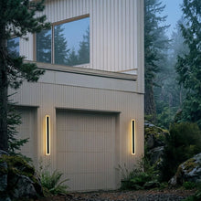 Estefanie Acrylic 32" LED Outdoor Porch Wall Lights for Patio Yard Garage 20W Dimmable 2700K (Set of 2)! (NEW IN BOX)