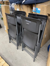 LIFETIME FOLDING CHAIR - (COMMERCIAL) black - sold individually