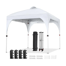 8 Ft. W X 8 Ft. D Heavy Duty Outdoor Steel Pop-Up Canopy Tent! (NEW)