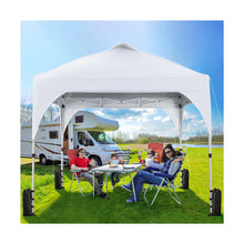 8 Ft. W X 8 Ft. D Heavy Duty Outdoor Steel Pop-Up Canopy Tent! (NEW)