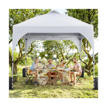 8 Ft. W X 8 Ft. D Heavy Duty Outdoor Steel Pop-Up Canopy Tent! (NEW)