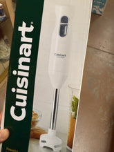 Cuisinart Quick-Prep Single-Speed Hand Blender - White - CHB-60TG: 250W Immersion Blender, Handheld Mixer, Stainless Steel! (NEW IN BIX)