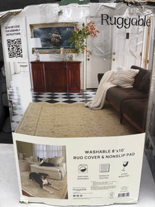 Ruggable Flatwoven Washable Odette Rug, 8’ x 10’! (NEW)