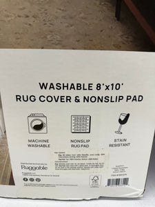 Ruggable Flatwoven Washable Odette Rug, 8’ x 10’! (NEW)