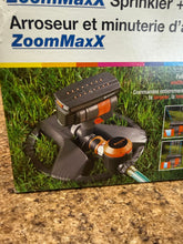2300 sq. Coverage ZoomMaxx Oscillating Sprinkler with Mechanical Timer On Weighted Sled Base! (NEW)