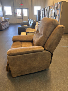 SALVAGE SPECIAL - Barcalounger Fabric Chair! (NEW - MISSING ELECTRONICS - NO POWER - DOES NOT RECLINE!)