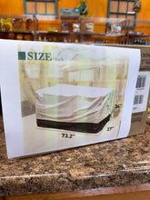 73.2 in. L x 37 in. W x 34 in. H Beige Patio Furniture Cover! (NEW IN BOX)