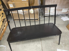 Windsor Metal Stack Patio Bench from Threshold- new!