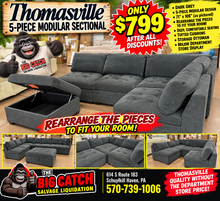THOMASVILLE 5-PIECE MODULAR SECTIONAL — ONLY $799!- NO SHIPPING