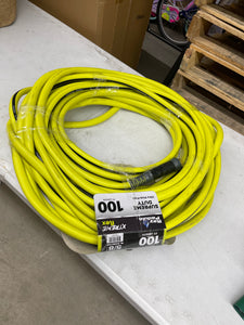 Ray Padula PRO, ultra heavy-duty Xtreme Flex hybrid polymer garden hose- 100 ft long- new- a little dirty from shipping