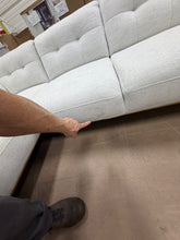 NEW SECTIONAL — $599 AFTER AUTOMATIC 25% DISCOUNT! 

🦍NO SHIPPING

Stretch out on the Aiden & Ivy Aeva 2-piece sectional! This light gray, L-shaped sofa has a roomy chaise, tufted backs, sleek track arms, and light