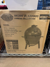 Char-Griller Akorn Kamado Jr. Charcoal Grill in Gray!! NEW IN BOX!!