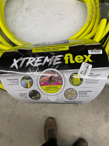 Ray Padula PRO, ultra heavy-duty Xtreme Flex hybrid polymer garden hose- 100 ft long- new- a little dirty from shipping